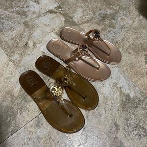 Pair of Tory Burch jellies